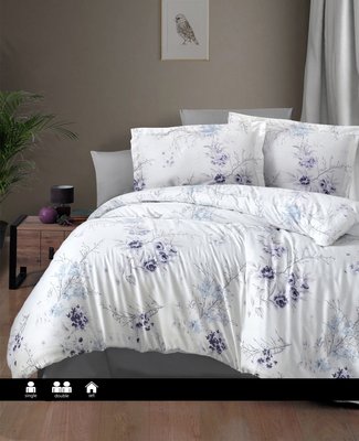 Постільна білизна First Choice Cotton Satin Leena Lilac 0362 фото КОТОНЧИК