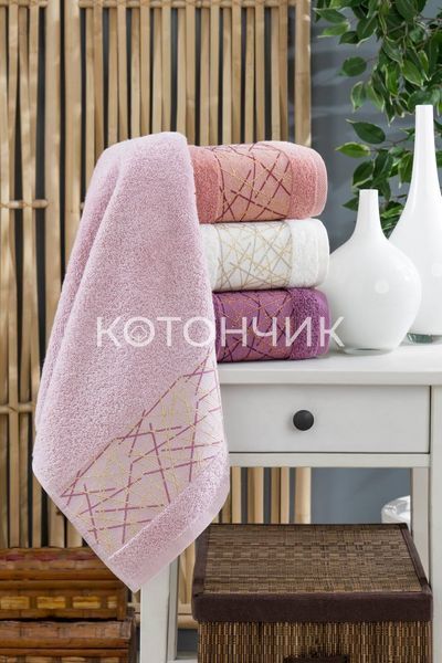 Набор полотенец Volenka, 50х90 см, Турция, 4 штук 1065 фото КОТОНЧИК