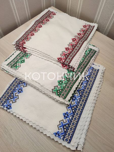 Серветки мікрофібра 25х25см 20 шт 6022 2760 фото КОТОНЧИК