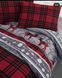 Постільна білизна First Choice Flanel Happiness Red 0128 фото 2