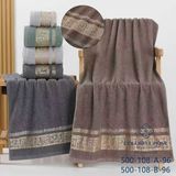 Махровые полотенца 8 штук 50х90см 500-108 2832 фото КОТОНЧИК