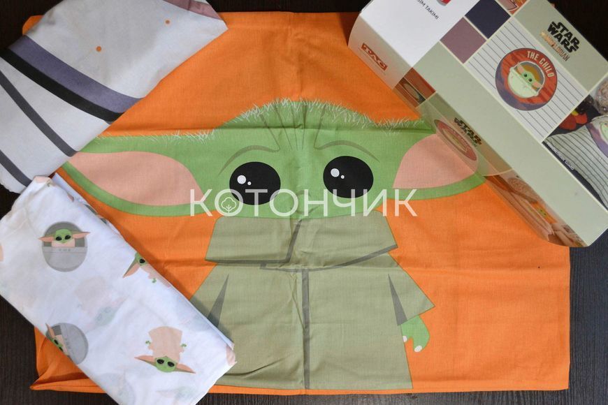 Постельное белье TAC Disney 160&times;220 см Mandalorian Guard 1510 фото КОТОНЧИК