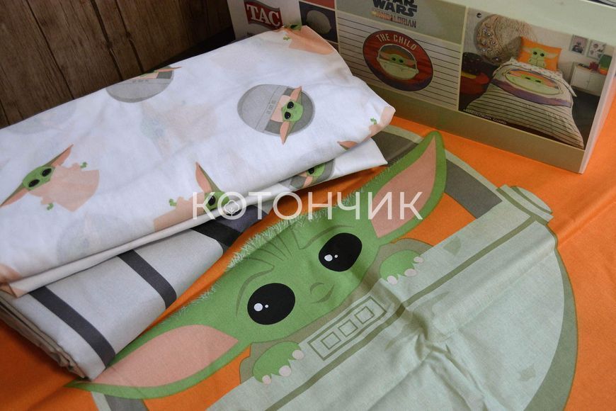 Постельное белье TAC Disney 160&times;220 см Mandalorian Guard 1510 фото КОТОНЧИК