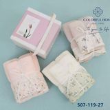 Набір махрових рушників 50х90см+70х140см Colorful Home 507-119 3237 фото КОТОНЧИК