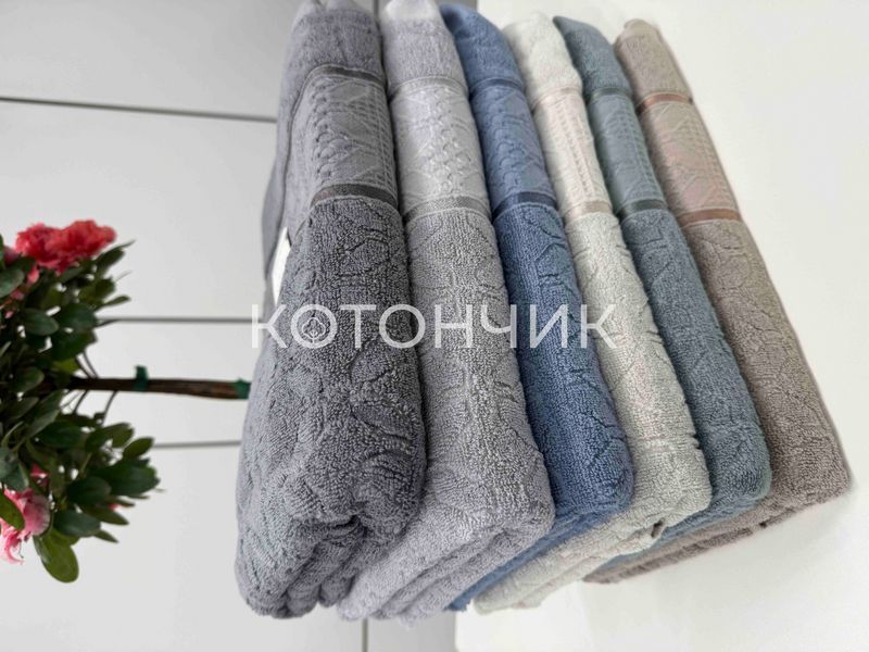 Набір махрових рушників 6 штук 70х140см, Colorful Home 506-16 2583 фото КОТОНЧИК
