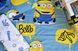 Постільна білизна TAC Disney 160&times;220 см Minions Bananas 1512 фото 2