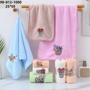 Мікрофіброві рушники 20 штук 25х50см 98-812 2775 фото КОТОНЧИК