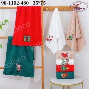 Мікрофіброві рушники 6 штук 35х75 см Koloco 98-1102 3170 фото КОТОНЧИК