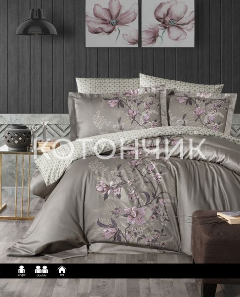 Постельное белье First Choice Cotton Satin Evan Mink 0329 фото КОТОНЧИК