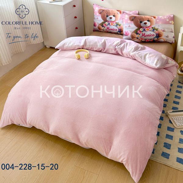 Постільна білизна велюр/фланель 5D Colorful Home 004-228 3274 фото КОТОНЧИК