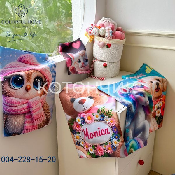 Постільна білизна велюр/фланель 5D Colorful Home 004-228 3274 фото КОТОНЧИК