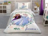 Постельное белье TAC Disney 160×220 см Frozen 2 Friendship 1383 фото КОТОНЧИК