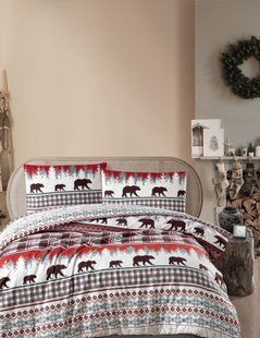 Постільна білизна First Choice Flanel Cozy Tide 0122 фото КОТОНЧИК