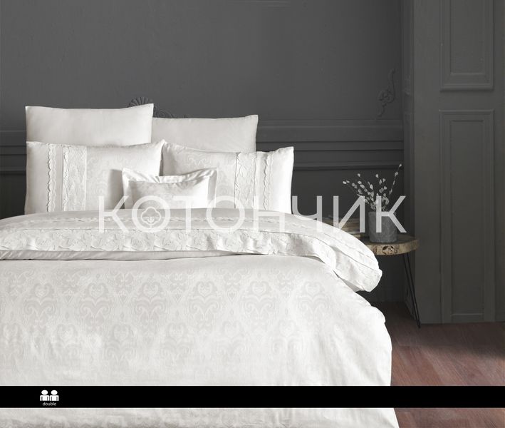 Постельное белье First Choice VIP Moonlight Satin Satin Apriel Cream 0264 фото КОТОНЧИК