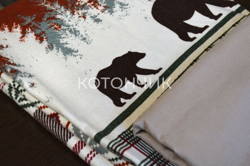 Постільна білизна First Choice Flanel Cozy Tide 0122 фото КОТОНЧИК