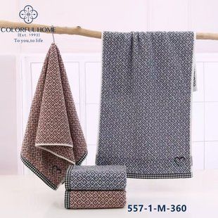 Махрові рушники 10 штук 35х75см 557-1 3102 фото КОТОНЧИК