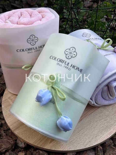 Набір рушників Тюльпан мікрофібра баня+кухня 517-18 2642 фото КОТОНЧИК