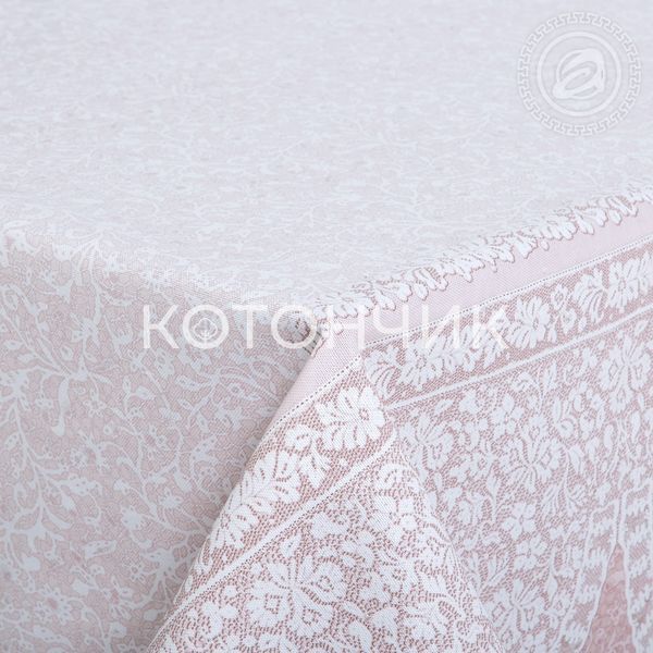 Льняная скатерть "Буржуа", 150х220см 0583 фото КОТОНЧИК