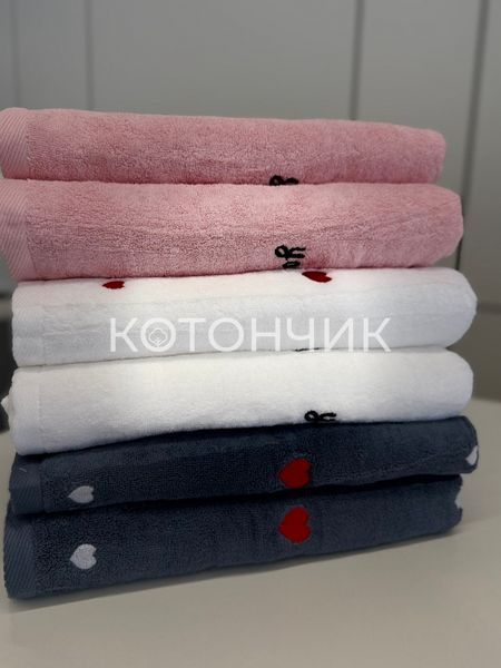 Набор махровых полотенец 6 штук 50х90 см 503-71 2592 фото КОТОНЧИК