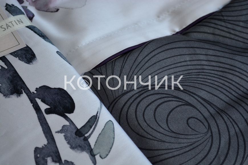 Постельное белье La Romano Premium Satin Delcina Grey 0288 фото КОТОНЧИК