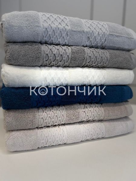 Набір махрових рушників 6 штук 70х140 см 503-70 2594 фото КОТОНЧИК