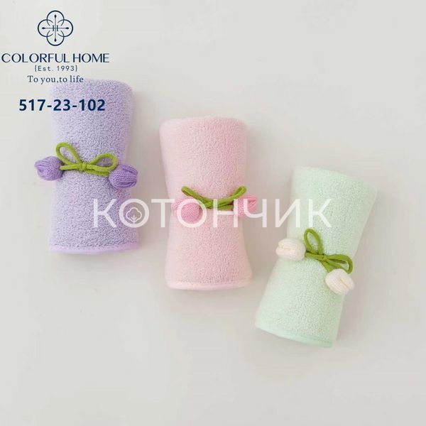Набір рушників 3 штуки в коробці мікрофібра 25х50 см 517-23 3190 фото КОТОНЧИК