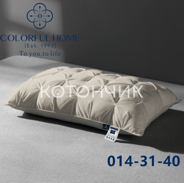 Анатомічна подушка Тісто 50х70см Colorful Home 014-31 2665 фото КОТОНЧИК
