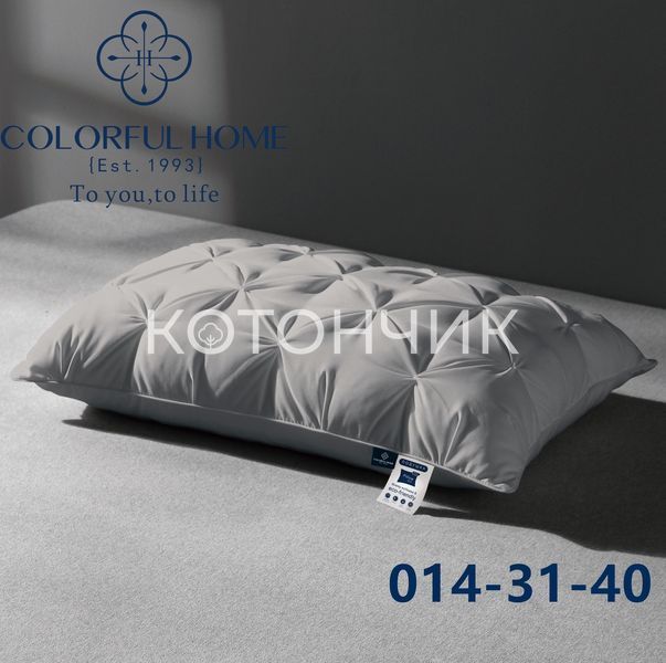 Анатомічна подушка Тісто 50х70см Colorful Home 014-31 2665 фото КОТОНЧИК