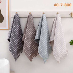 Полотенца для кухни лен махра 20 штук 25х50 см 40-7 2381 фото КОТОНЧИК