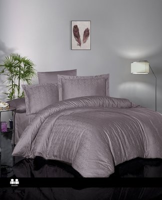 Постільна білизна First Choice Satin Jacquard Athena Lilac 0249 фото КОТОНЧИК