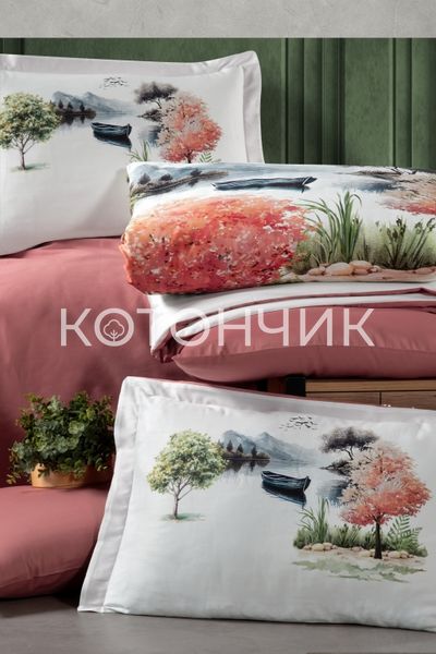 Постельное белье First Choice 3D Satin 200×220 Kelvin 0298 фото КОТОНЧИК