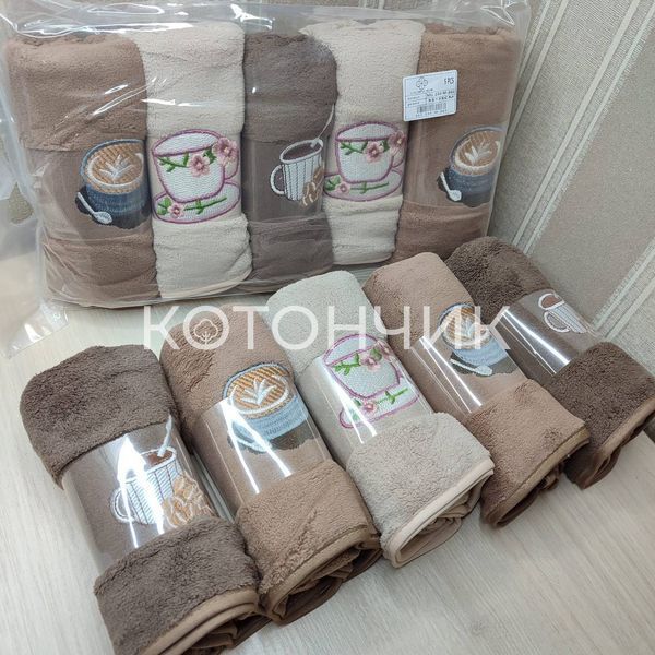 Мікрофіброві рушники 5 штук, 35х75 см Colorful Home 501-230 2804 фото КОТОНЧИК