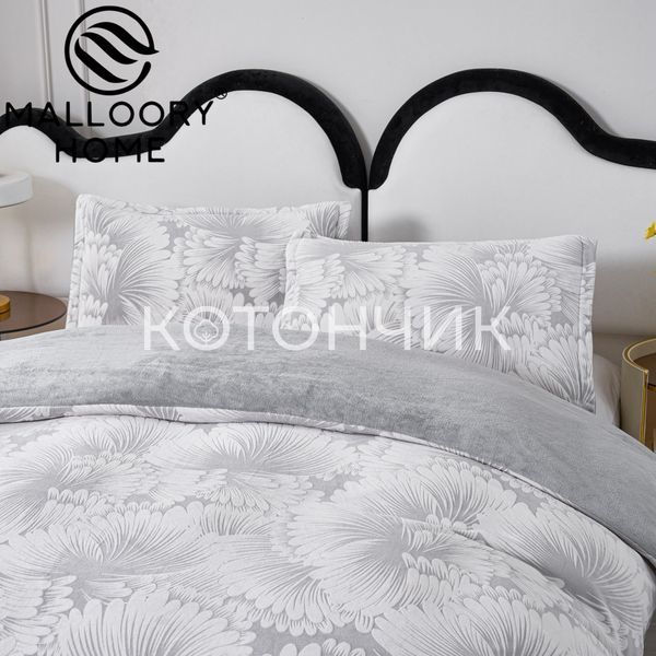 Велюрова постільна білизна євро 2213 3036 фото КОТОНЧИК