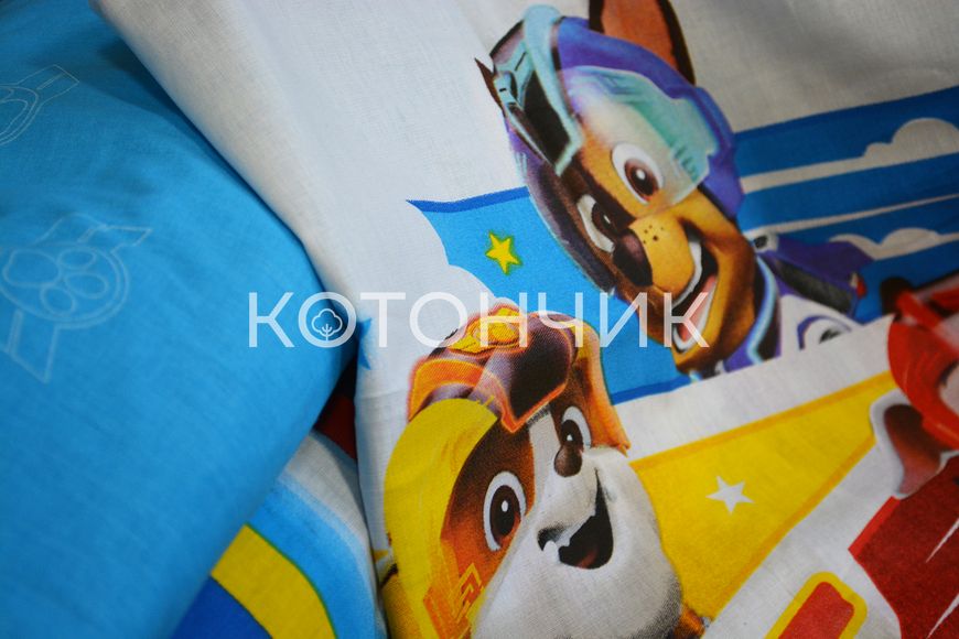 Постельное белье TAC Disney 160×220 см Paw Patrol Jet 1501 фото КОТОНЧИК