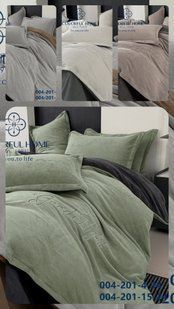 Велюрова постільна білизна євро Colorful Home 004-201 3228 фото КОТОНЧИК