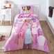 Постельное белье TAC Disney 160×220 см Barbie Pink Power 1371 фото 1