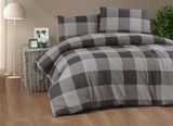 Постельное белье фланель Cotton Colection Care Grey, 200x220 0553 фото КОТОНЧИК