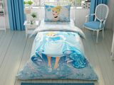 Постельное белье TAC Disney 160×220 см Cinderella Forever 1373 фото КОТОНЧИК