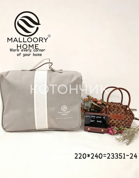 Постельное белье сатин + шарпей велюр Mallorry Home Євро 23351 3267 фото КОТОНЧИК