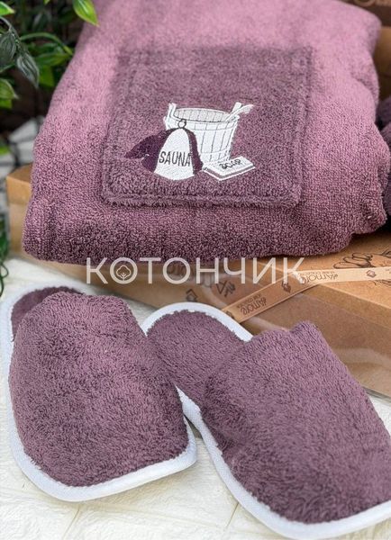 Набір в сауну жіночий Амур, Туреччина 2539 фото КОТОНЧИК