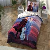 Постільна білизна TAC Disney 160×220 см Frozen 2 Autumn 1376 фото КОТОНЧИК