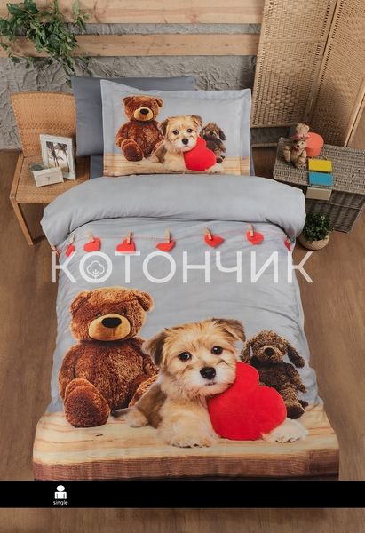 Постельное белье First Choice 3D Satin 160×220 Dobi 0208 фото КОТОНЧИК