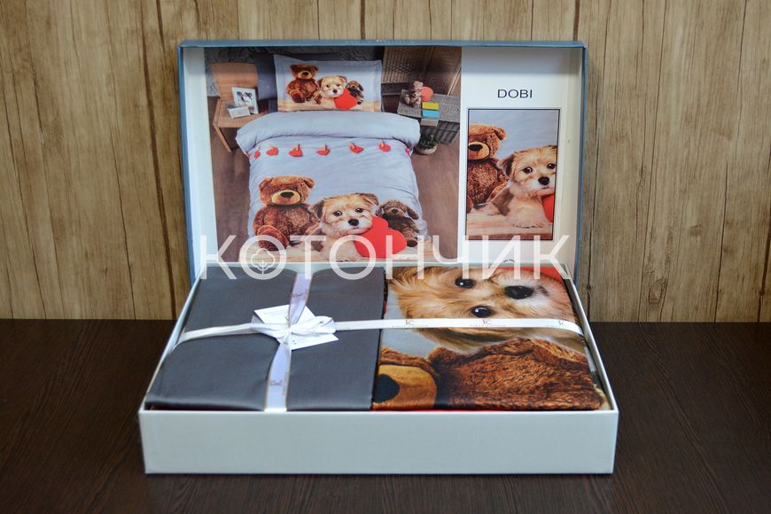 Постельное белье First Choice 3D Satin 160×220 Dobi 0208 фото КОТОНЧИК