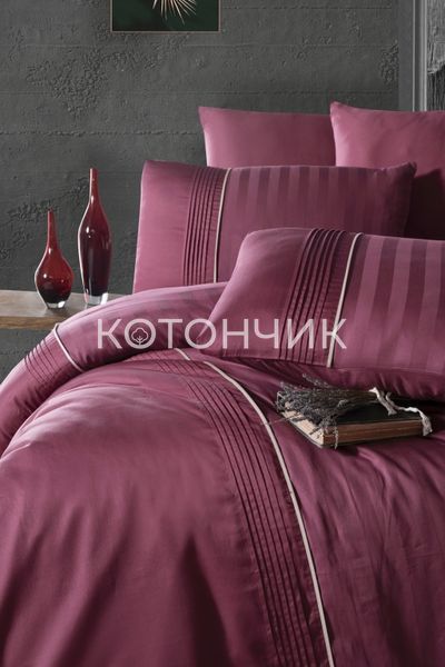 Постельное белье First Choice Deluxe Satin Dark Series Modalife Rose 0117 фото КОТОНЧИК