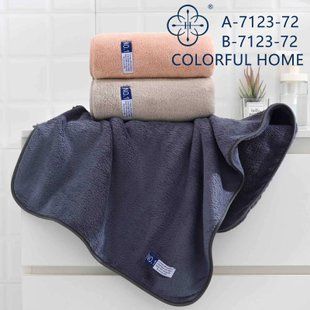 Набір рушників Colorful Home А7123, мікрофібра, 50х90см, 3 штуки 1544 фото КОТОНЧИК