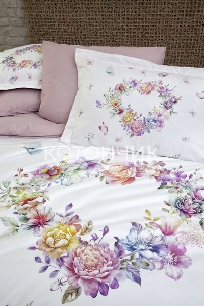 Постільна білизна First Choice 3D Satin 200&times;220 Misty 0308 фото КОТОНЧИК