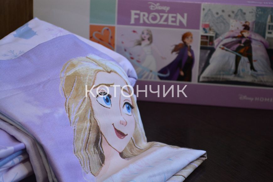 Постільна білизна TAC Disney 160&times;220 см Frozen Breezy 1378 фото КОТОНЧИК