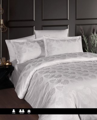 Постільна білизна First Choice Satin Jacquard Nichol Raindrops 0260 фото КОТОНЧИК