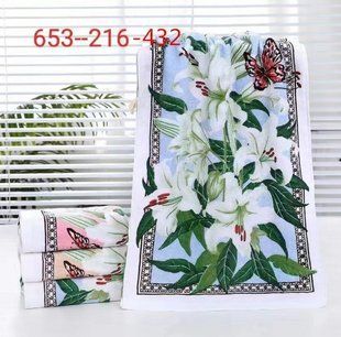 Полотенца для кухни, велюр махра 12 штук, 35х75 см 653-216 2335 фото КОТОНЧИК