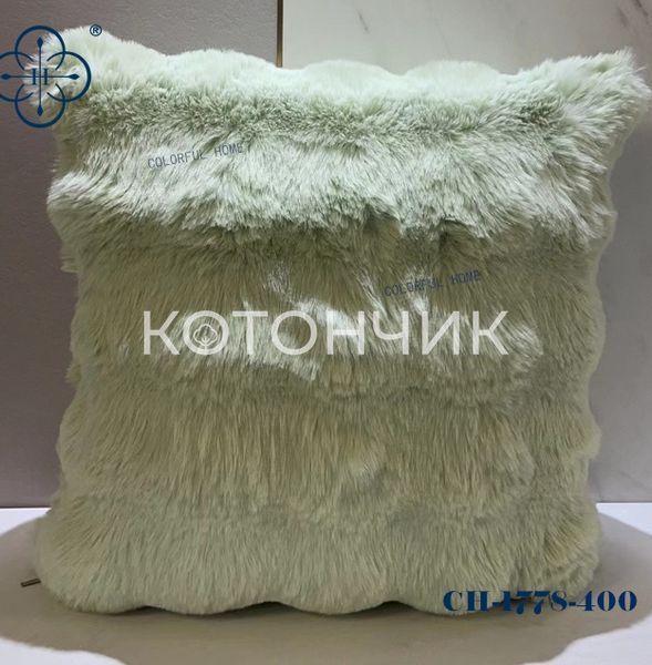Декоративна наволочка Шиншила 42х42см 3024 фото КОТОНЧИК